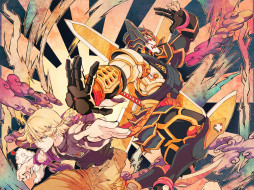      2400x1800 , tiger and bunny, 