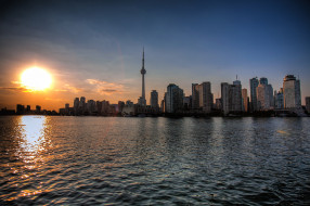 Toronto Sunset     2048x1365 toronto sunset, ,  , , 