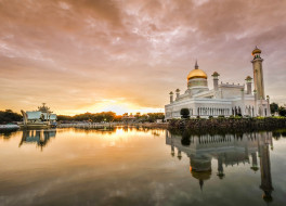 Sultan Omar Ali Saiffudin Mosque, Brunei.     2048x1474 sultan omar ali saiffudin mosque,  brunei, , - ,  , 