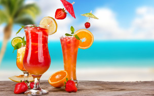      2880x1800 , ,  , sea, beach, summer, , , cocktail, fruit, , paradise, , fresh, drink, tropical