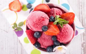      2880x1800 , ,  , berries, fresh, dessert, sweet, , , , ice, cream