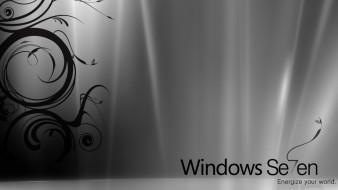 компьютеры, windows 7 , vienna, фон, логотип