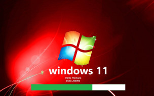 компьютеры, windows 11, фон, логотип