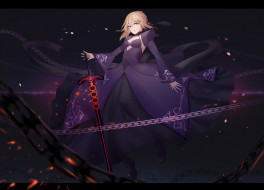 , fate, stay night, saber, alter