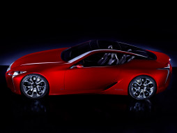 Lexus LF-LC Red Concept 2012     2048x1536 lexus lf-lc red concept 2012, , lexus, red, lf-lc, 2012, concept