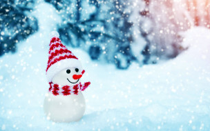      2880x1800 , , christmas, winter, snowman, snow