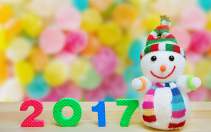 , , 2017, christmas, new, year, snowman