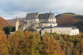 Castel of Vianden     2048x1365 castel of vianden, , - ,  ,  , 