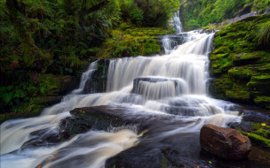 McClean Falls, New Zealand     2560x1600 mcclean falls,  new zealand, , , new, zealand, mcclean, falls