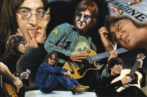 John Lennon     3442x2282 john lennon, , , , , , , 