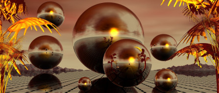      4096x1743 3 ,  , balls, , 