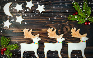      2880x1800 , , , , , , , deer, , , cookies, christmas, sweet, baking, 