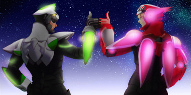      3000x1500 , tiger and bunny, , 