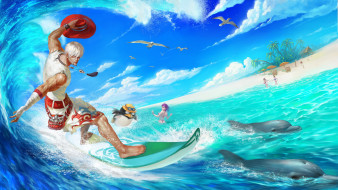 Flip Surfer: Summer Time     1920x1080  , ~~~~~~, dream, of, the, three, countries, 