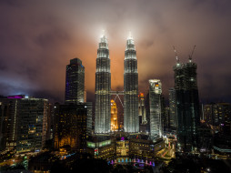 twin towers in kuala lumpur,  malaysia, , - , , , 