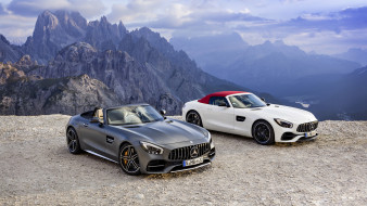 Mercedes-Benz AMG-GT and GT-C Roadsters 2018     2276x1280 mercedes-benz amg-gt and gt-c roadsters 2018, , mercedes-benz, 2018, -roadsters, amg-gt, gt-c
