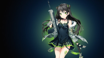 , girls frontline, bishojo, rifle, game, anime, weapon, girl, frontline
