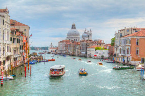 Venice! The Grand Canal.     2048x1365 venice,  the grand canal, ,  , , 