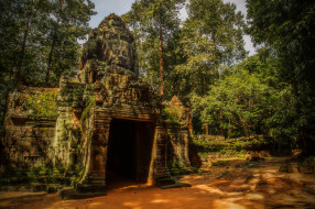 Ta Som, Angkor, Cambodia     2048x1362 ta som,  angkor,  cambodia, , -    , 