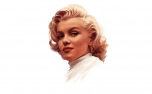 Marilyn Monroe обои для рабочего стола 1920x1199 marilyn monroe, рисованное, люди, портрет, взгляд, фон, девушка