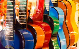      2560x1600 , - , colorful, guitars, 