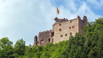 hohengeroldseck castle germany, ,  , hohengeroldseck, castle, germany