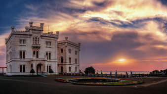 Italia, Trieste - Castello di Miramare     2048x1152 italia,  trieste - castello di miramare, ,  , 