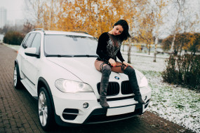 BMW Girl     1920x1280 bmw girl, , -  , girl, bmw