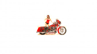 Moto Girl     1920x1080 moto girl, ,   , girl, moto