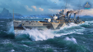      3840x2160  , world of warships, , world, of, warships, , action