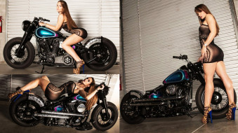 Moto Girl     2000x1122 moto girl, ,   , moto, girl
