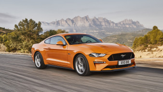 Ford Mustang GT Coupe 2018 обои для рабочего стола 2276x1280 ford mustang gt coupe 2018, автомобили, ford, gt, mustang, 2018, coupe