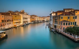 ,  , , channel, , venice, grand, canal, , italy, panorama, cityscape