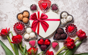 ,   ,  ,  , hearts, chocolate, gift, romantic, sweet, valentine`s, day, love, 