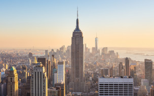 города, нью-йорк , сша, skyscrapers, new, york, buildings