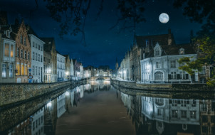 Bruges by night     2048x1292 bruges by night, ,  , , , , 