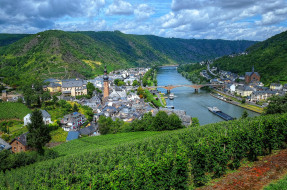 Cochem on the Mosel river     2048x1356 cochem on the mosel river, , - , , , 