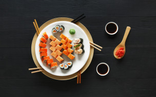      1920x1200 , ,  ,  ,  , , , , , sushi, japanese, food, , set, 