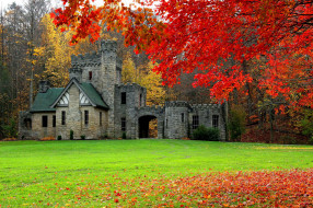 Squire`s Castle, Cleveland, Ohio     2560x1706 squire`s castle,  cleveland,  ohio, , - ,  ,  , ohio, cleveland, squire's, castle