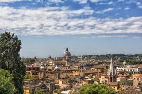 Rooftops of Rome     2048x1365 rooftops of rome, , ,   , , 