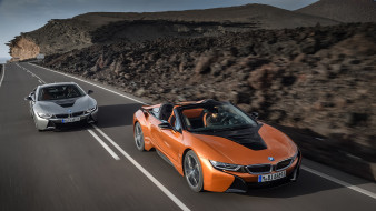 BMW i8 Roadster and Coupe 2019     2276x1280 bmw i8 roadster and coupe 2019, , bmw, roadster, i8, 2019, coupe
