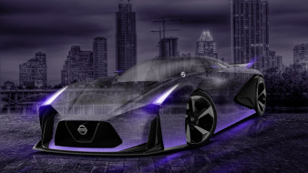 Nissan GTR-2020 Concept Crystal City Car 2015     3840x2160 nissan gtr-2020 concept crystal city car 2015, , 3, nissan, gtr-2020, concept, crystal, city, car, 2015