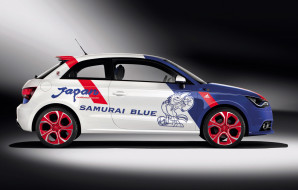 Audi A1 Samurai Blue 2012     2002x1280 audi a1 samurai blue 2012, , audi, 2012, blue, samurai, a1