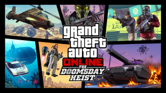 Grand Theft Auto Online:The Doomsday Heist     3840x2160 grand theft auto online, the doomsday heist,  ,  the doomsday heist, grand, theft, auto, online, , action, the, doomsday, heist