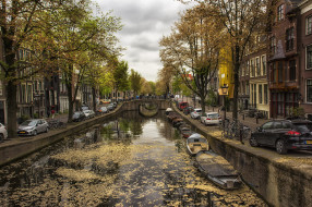 Canal in Amsterdam     2048x1365 canal in amsterdam, ,  , , 