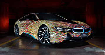 BMW i8 Futurism Edition 2016     2409x1280 bmw i8 futurism edition 2016, , bmw, 2016, edition, futurism, i8