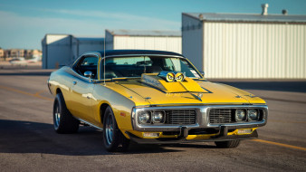 , dodge, 1973, charger