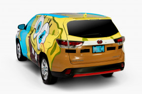 Toyota Highlander SpongeBob SquarePants Concept 2013     1920x1271 toyota highlander spongebob squarepants concept 2013, , toyota, squarepants, spongebob, highlander, 2013, concept