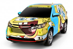 Toyota Highlander SpongeBob SquarePants Concept 2013     2048x1372 toyota highlander spongebob squarepants concept 2013, , toyota, 2013, concept, squarepants, spongebob, highlander