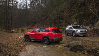 Jeep Cherokee Trailhawk and Cherokee Limited 2019     2276x1280 jeep cherokee trailhawk and cherokee limited 2019, , jeep, limited, cherokee, 2019, trailhawk